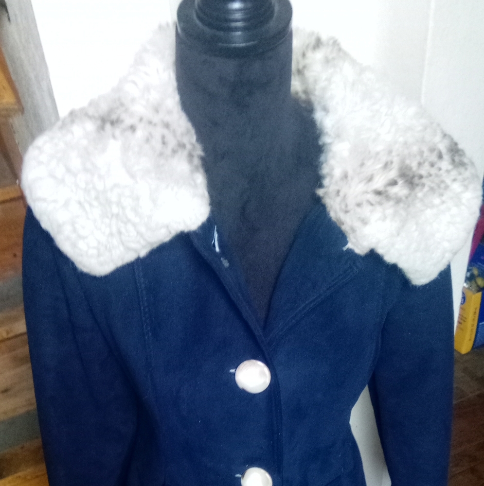 Vintage Esprit Blue Coat